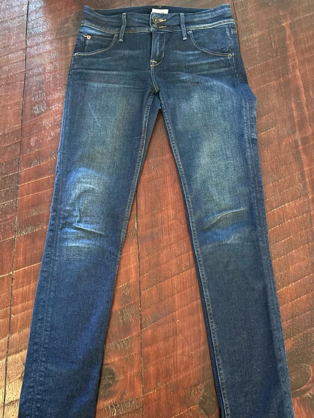 Hudson Jeans Indigo Skinny Stretch Denim